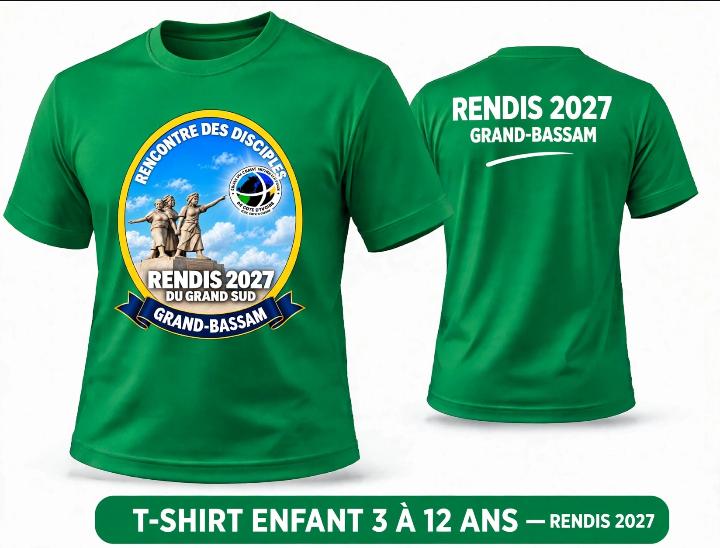 T-shirt enfant RENDIS 2027