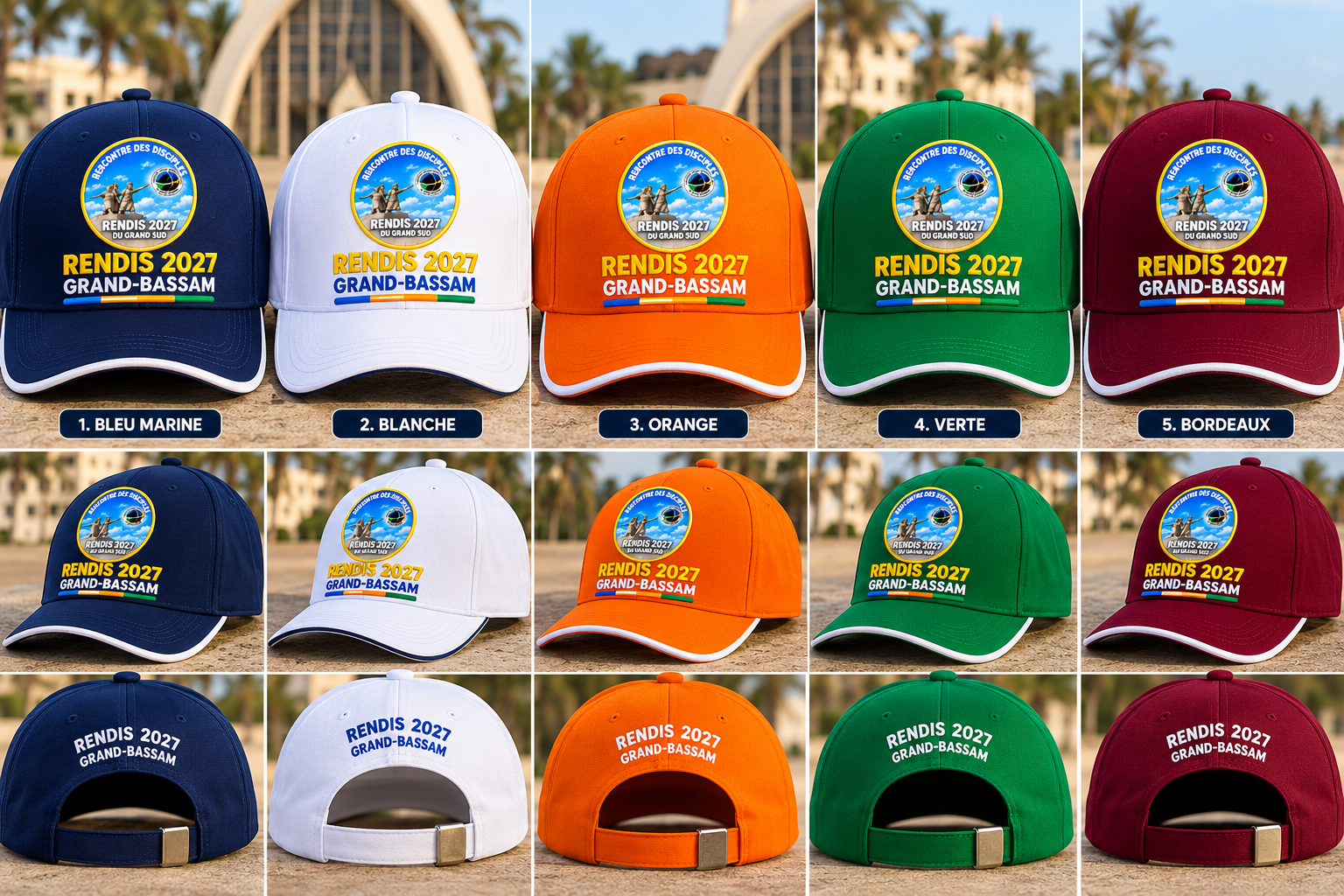 Casquette RENDIS 2027 — Grand-Bassam